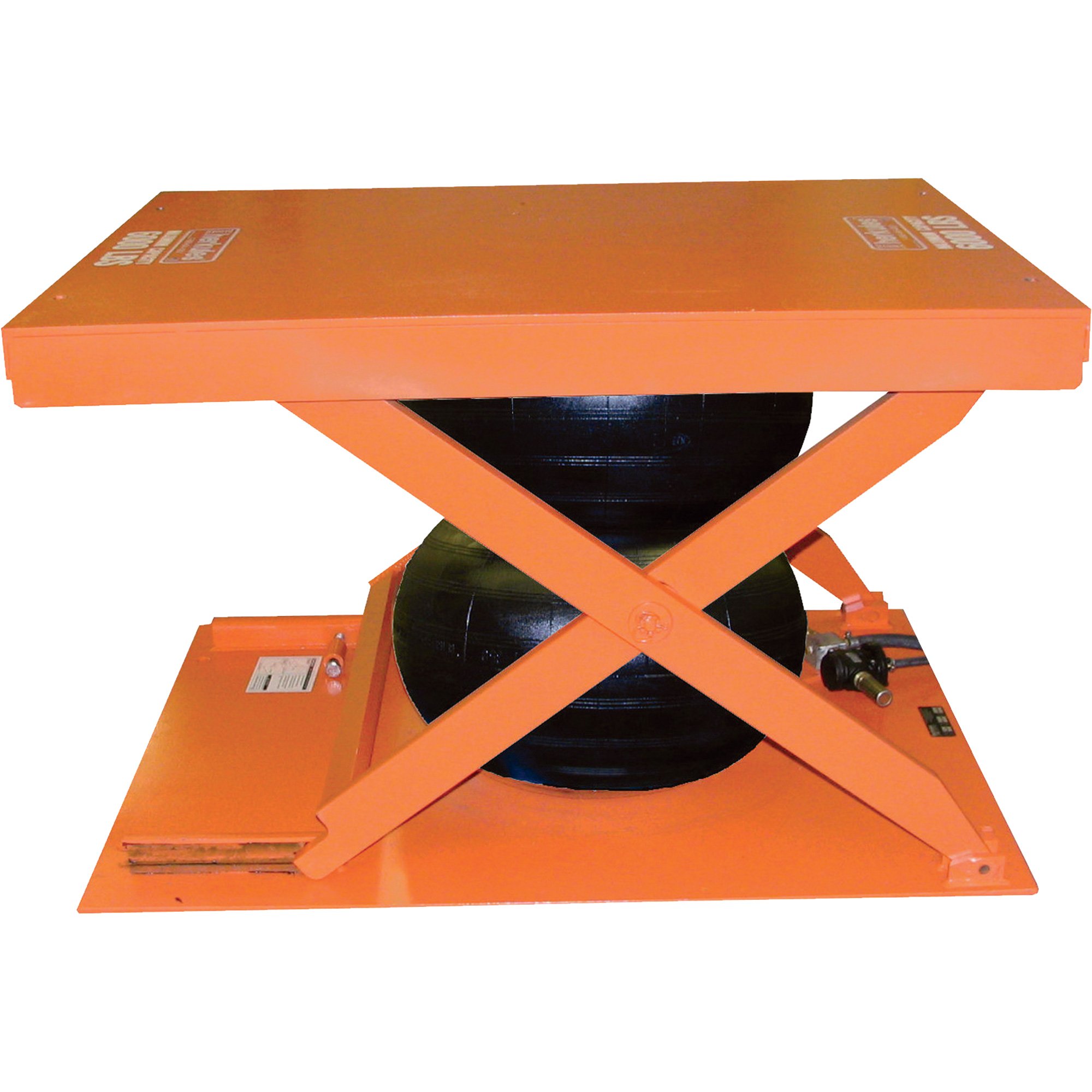 Vestil Low Profile Air Bag Scissor Lift Table — 3,000 Lb. Capacity, Model# ABLT-H-LP-3-29